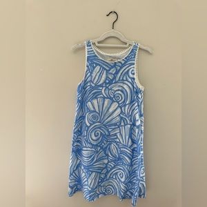 Blue Seashell Vineyard Vines Dress